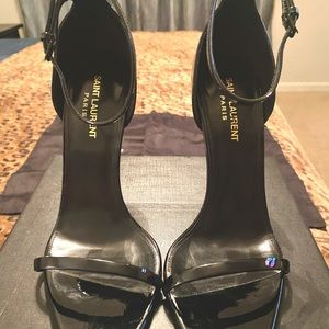 Saint Laurent Opyum YSL Ankle Strap Sandal